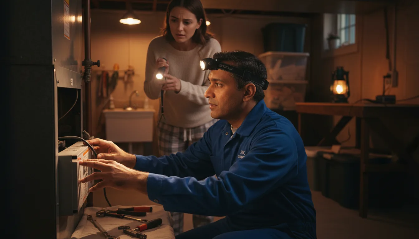 Emergency HVAC Repair in Oakfield, ME near me · HVAC